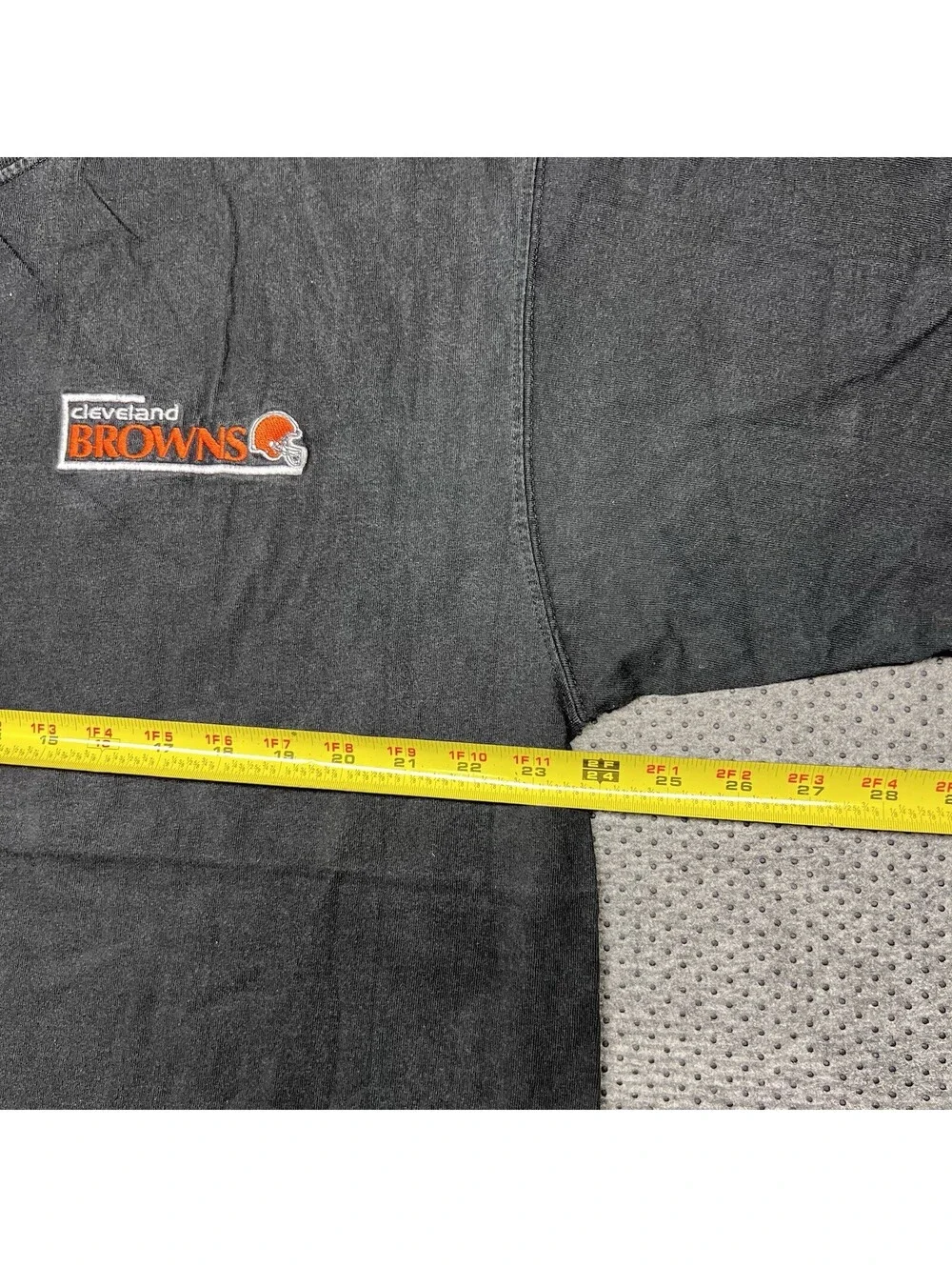 Vintage 90s Cleveland Browns T-shirt large National Football League Embroidered_4